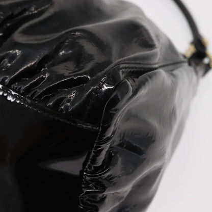 Gucci D Ring Hobo Patent, BLACK, PATENT_LEATHER, Shoulder bag