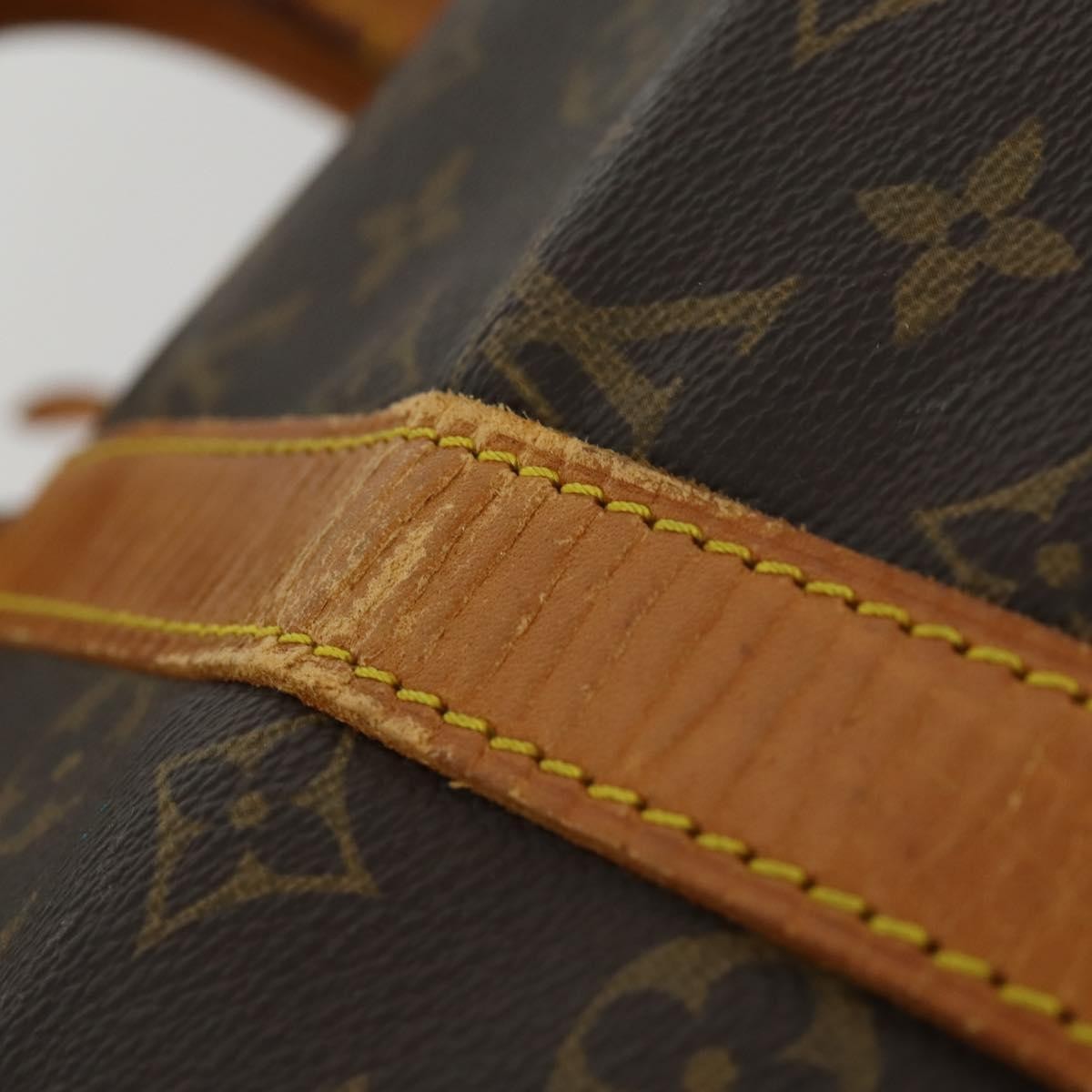 Louis Vuitton Keepall Bag Monogram Canvas, BROWN, CANVAS, Travel bag