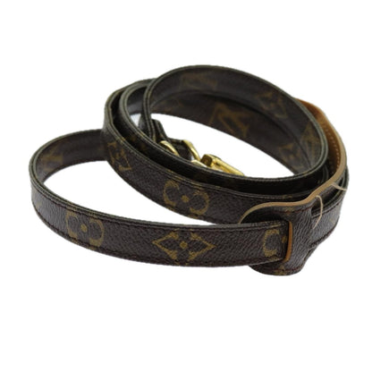 Louis Vuitton Bandouliere Monogram Canvas and Leather, BROWN, CANVAS, Straps