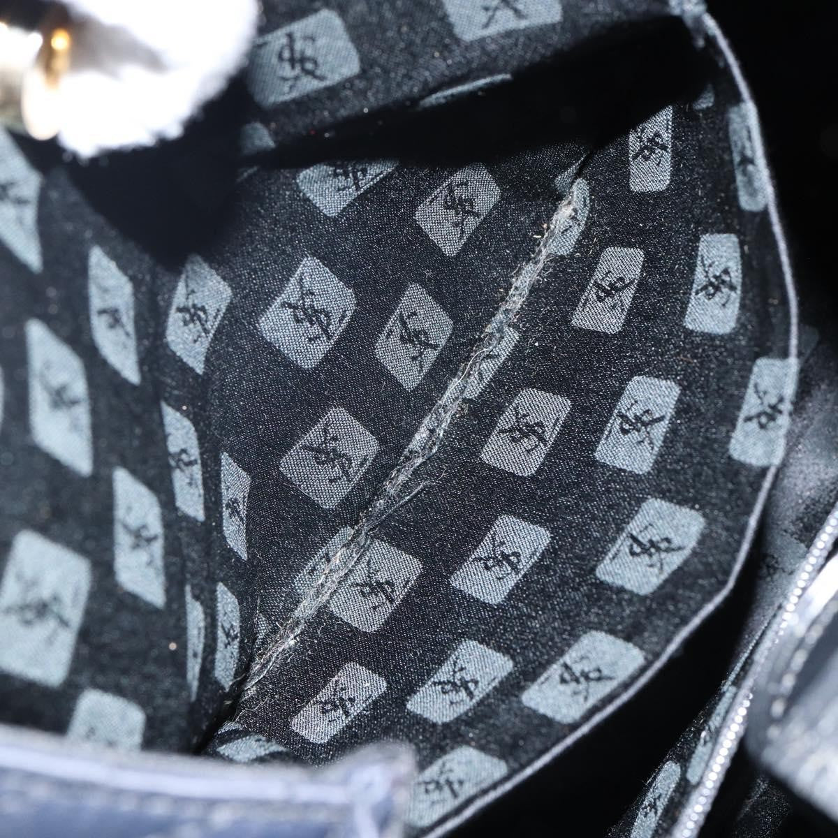 Saint Laurent Vintage Shoulder Bag Nylon, BLACK, NYLON, Shoulder bag