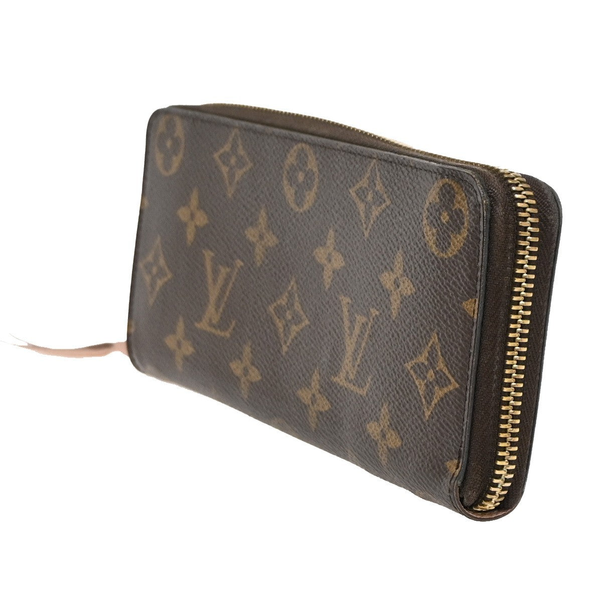 Louis Vuitton Clemence Wallet Monogram Canvas, BROWN, LEATHER, Wallets