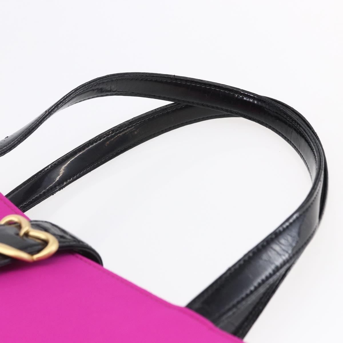 Saint Laurent Vintage Handbag Nylon, PINK, NYLON, Handbag