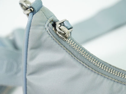 Prada Re-Edition 2005 Shoulder Bag Tessuto, Blue, Nylon, Shoulder Bag