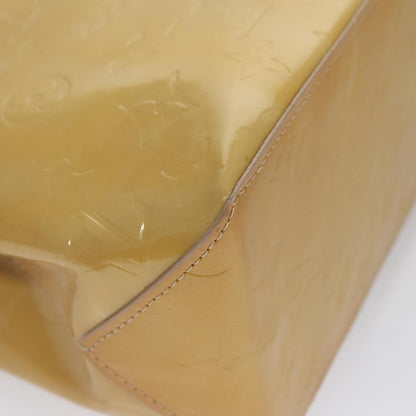 Louis Vuitton Reade Handbag Monogram Vernis, BEIGE, PATENT_LEATHER, Handbag