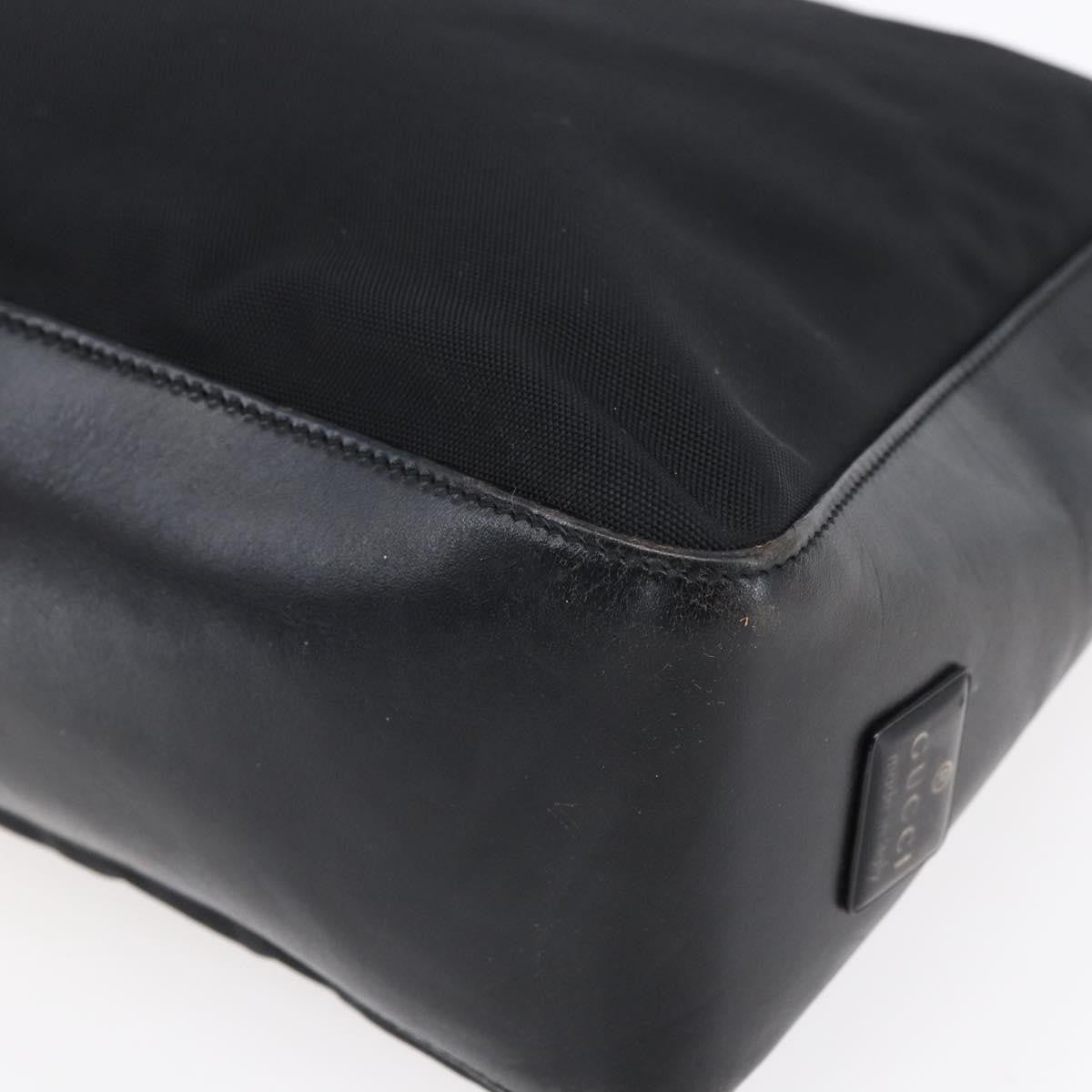 Gucci Zip Hobo Canvas, BLACK, CANVAS, Shoulder bag