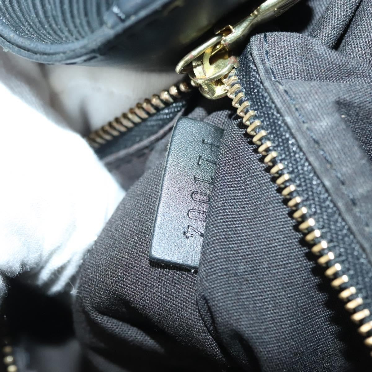 Louis Vuitton Mandara Handbag Epi Leather, BLACK, LEATHER, Shoulder bag