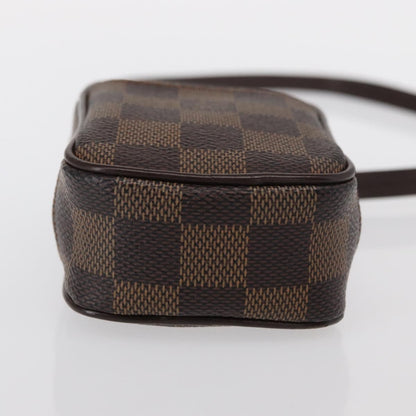 Louis Vuitton Etui Okapi Camera Case Damier, BROWN, CANVAS, Clutche & pouche