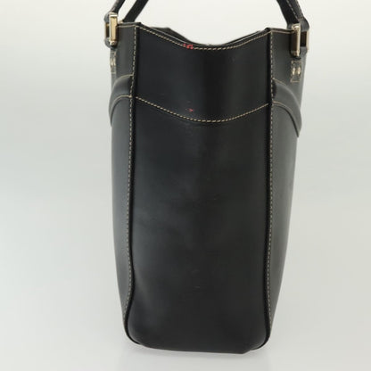 Gucci Tote Bag Leather, BLACK, LEATHER, Tote bag