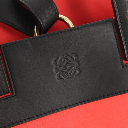 Loewe Anagram Backpack Canvas, BLACK, CANVAS, Backpack