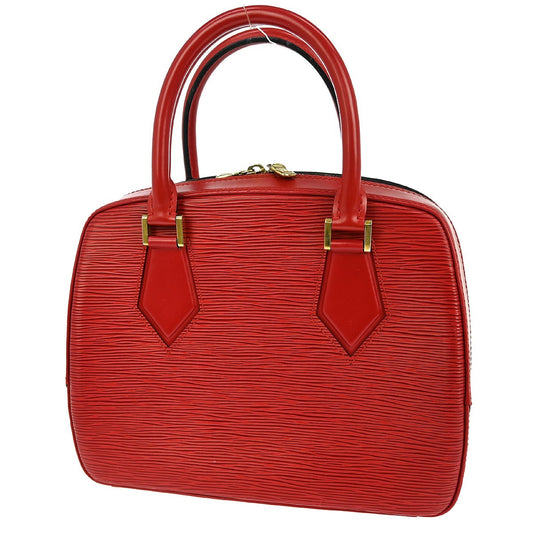 Louis Vuitton Sablons Handbag Epi Leather, RED, LEATHER, Handbag
