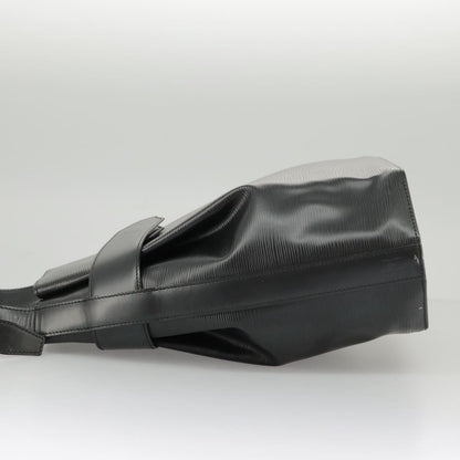 Louis Vuitton Vintage Sac d'Epaule Handbag Epi Leather, BLACK, LEATHER, Handbag