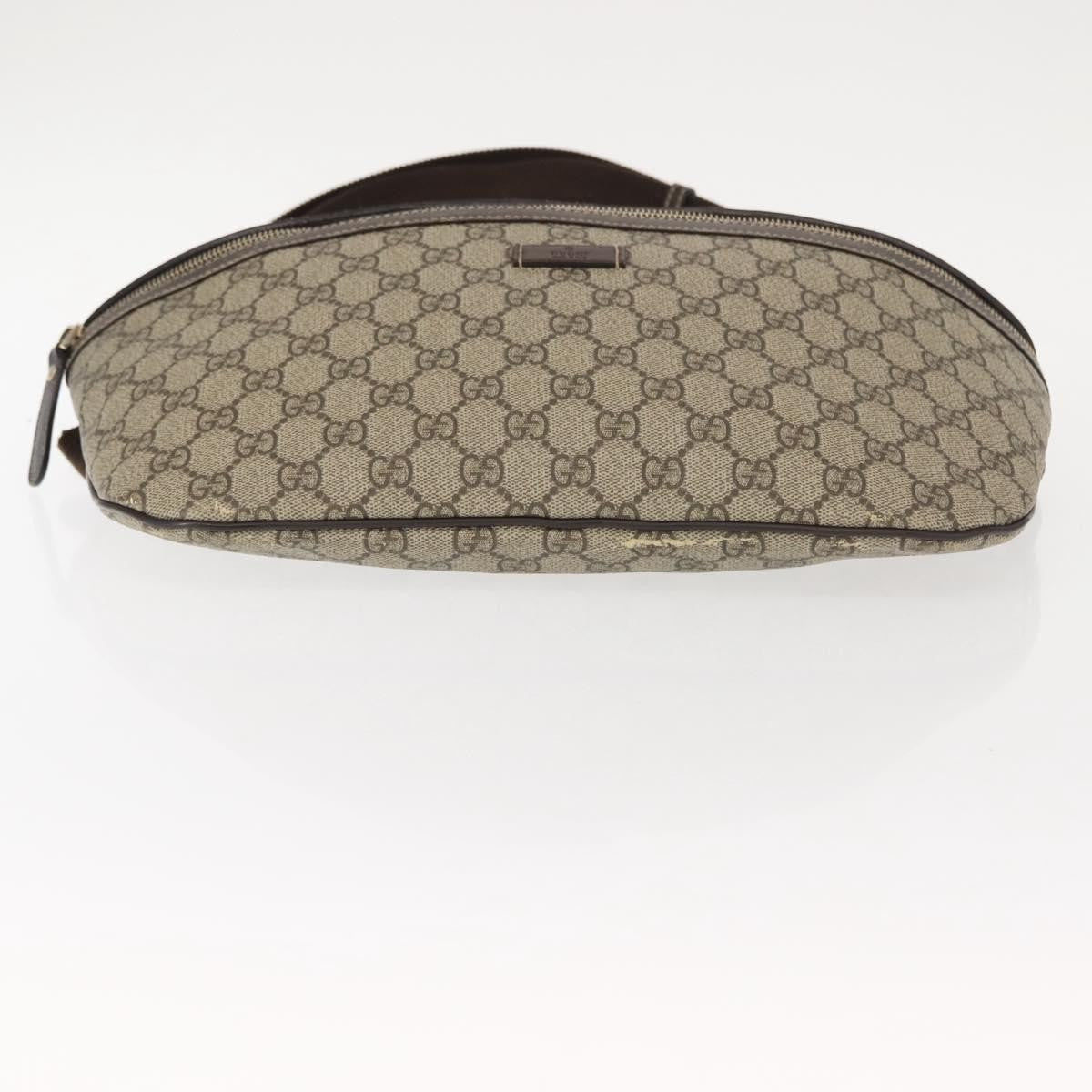 Gucci GG Supreme Belt Bag GG Coated Canvas and Leather, BEIGE, CANVAS, Shoulder bag