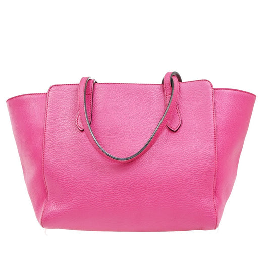 Gucci Swing Tote Leather, PINK, LEATHER, Tote bag