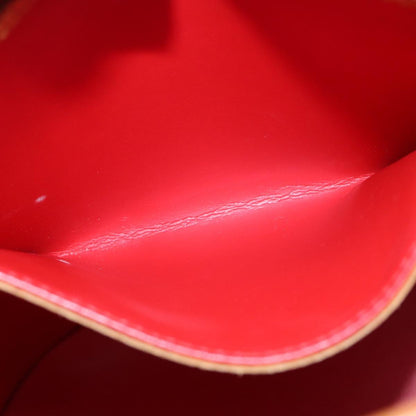 Louis Vuitton Bucket Bag Monogram Vernis, RED, PATENT_LEATHER, Handbag