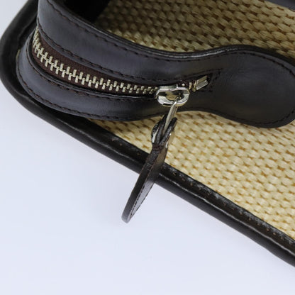 Burberry Vintage Handbag Leather, BEIGE, WOOD, Handbag