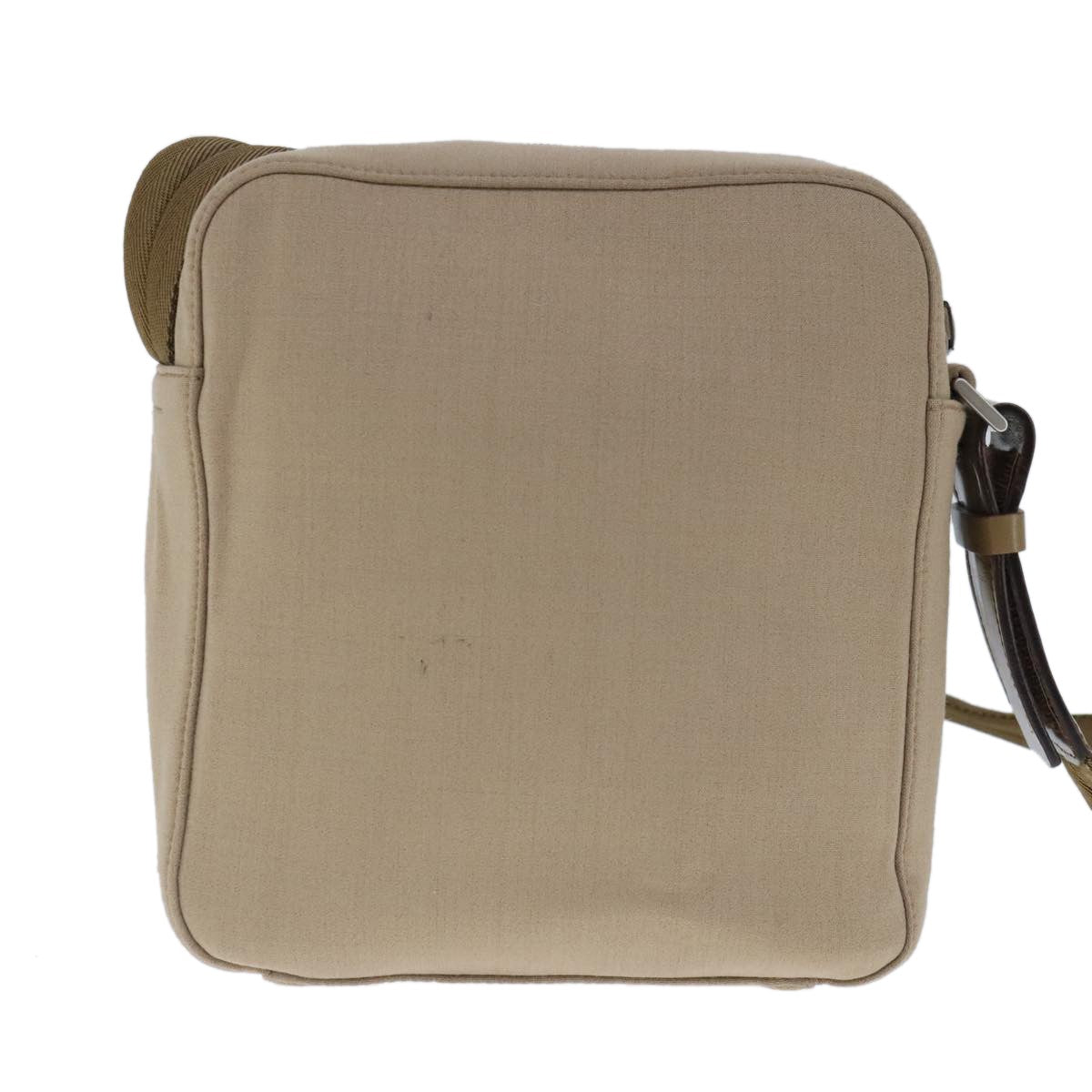 Prada Vintage Shoulder Bag Canvas, BEIGE, CANVAS, Shoulder bag