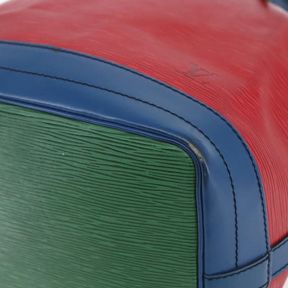 Louis Vuitton Tricolor Noe Handbag Epi Leather, RED, LEATHER, Shoulder bag