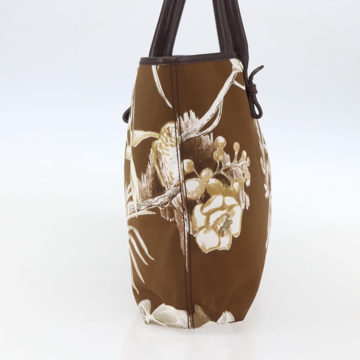 Salvatore Ferragamo Vintage Tote bag Canvas, BROWN, CANVAS, Tote bag