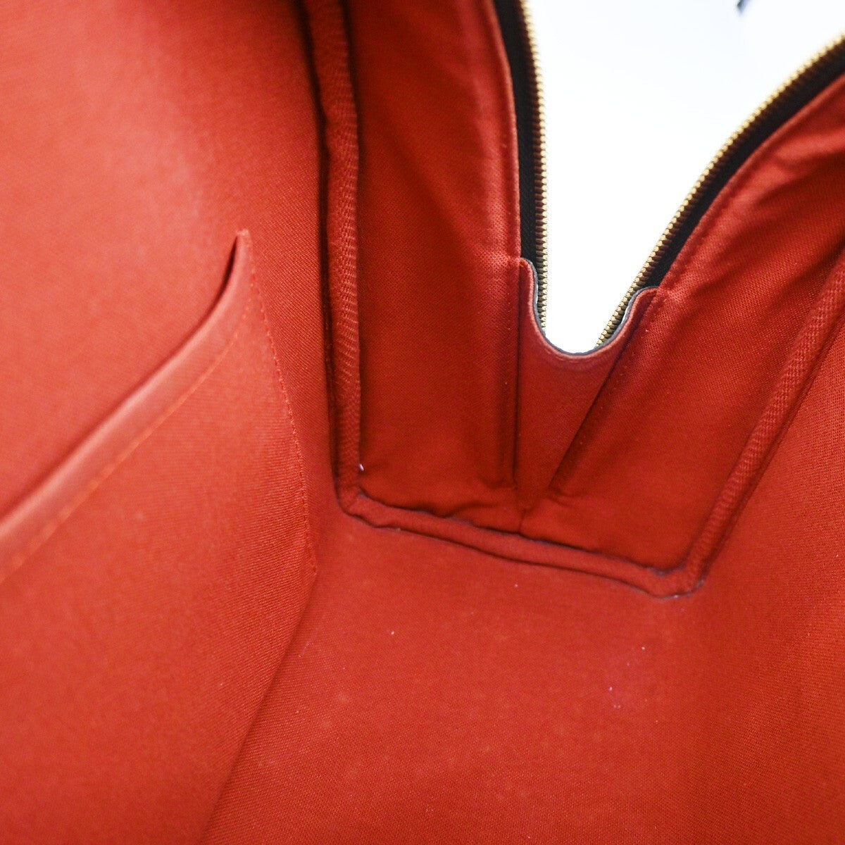 Louis Vuitton Nolita Handbag Damier, BROWN, CANVAS, Handbag