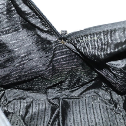 Prada Boston Bag Tessuto, BLACK, NYLON, Travel bag