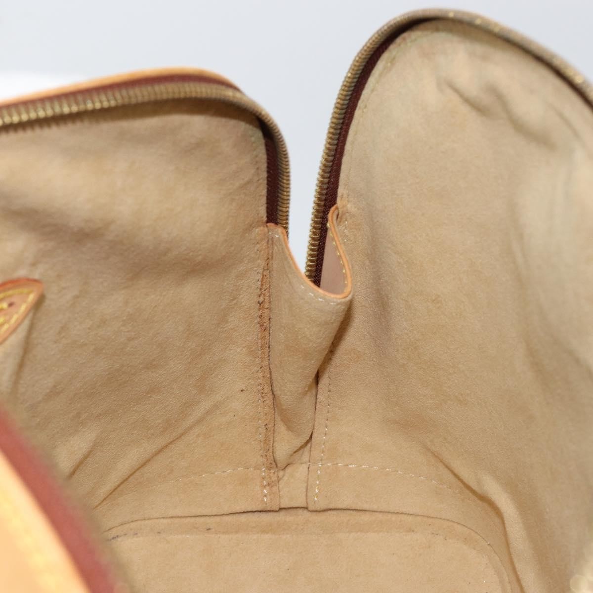 Louis Vuitton Alma Handbag Nomade Leather, BEIGE, LEATHER, Handbag