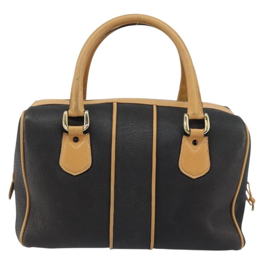 Gucci Vintage Boston Bag Leather, BLACK, LEATHER, Travel bag