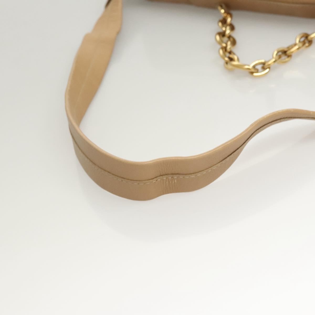 Bvlgari Shoulder bag Leather, BEIGE, LEATHER, Shoulder bag