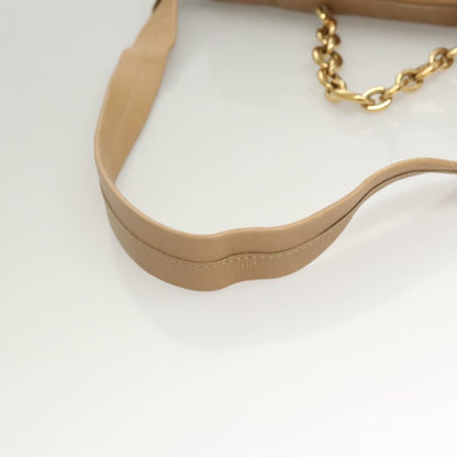 Bvlgari Shoulder bag Leather, BEIGE, LEATHER, Shoulder bag