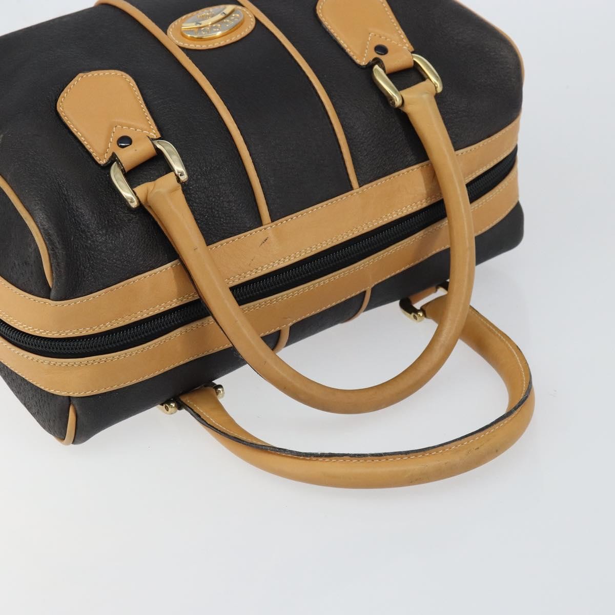 Gucci Vintage Boston Bag Leather, BLACK, LEATHER, Travel bag