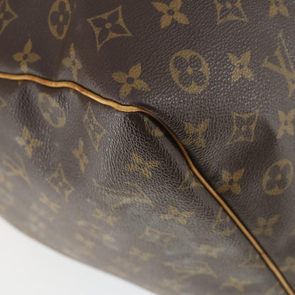 Louis Vuitton Keepall Bag Monogram Canvas, BROWN, CANVAS, Travel bag