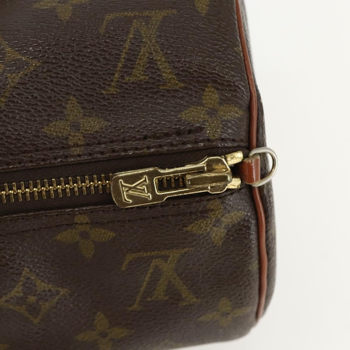 Louis Vuitton Papillon Handbag Monogram Canvas, BROWN, CANVAS, Handbag