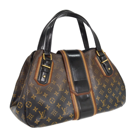 Louis Vuitton Griet Handbag Limited Edition Monogram Mirage, BROWN, CANVAS, Handbag