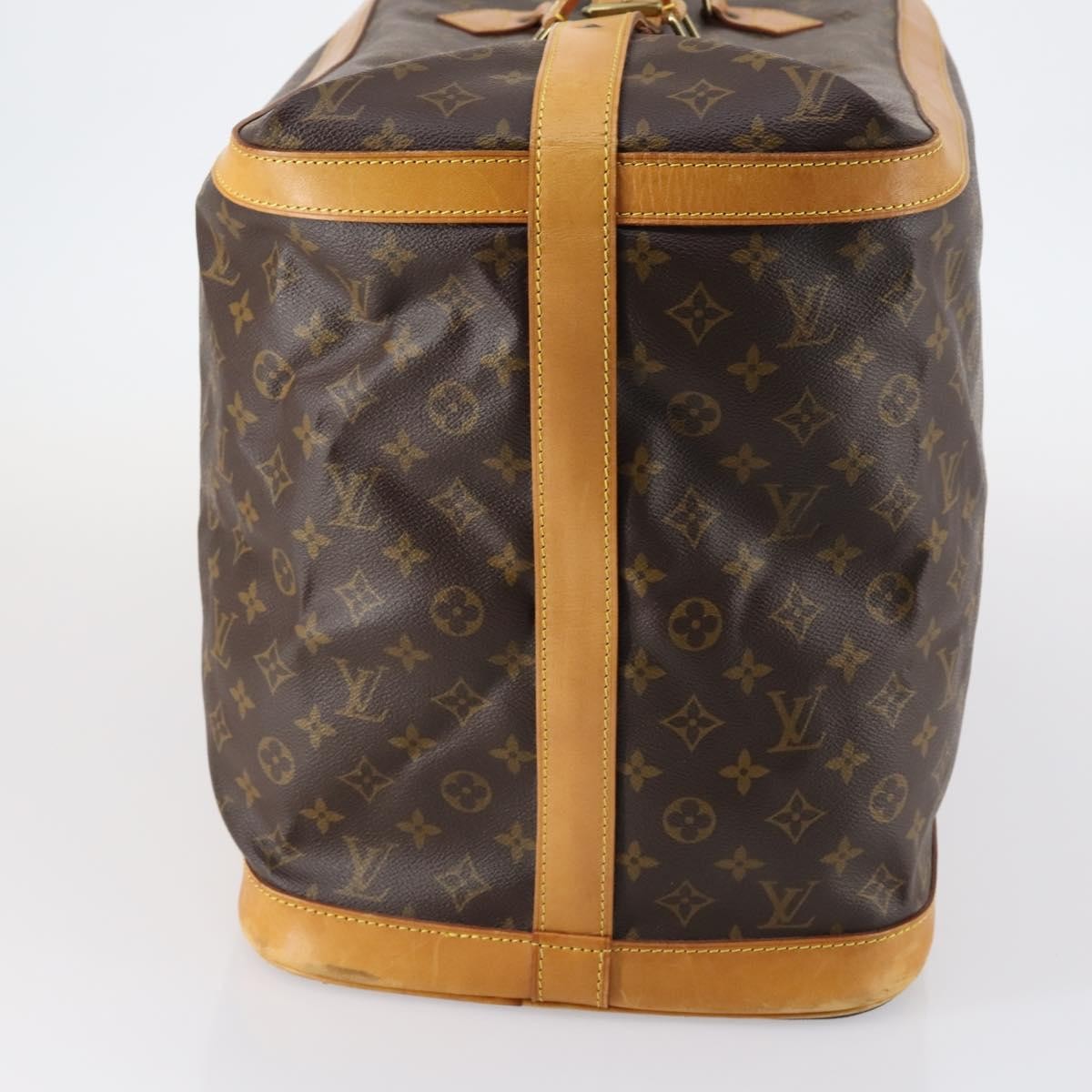 Louis Vuitton Cruiser Handbag Monogram Canvas, BROWN, CANVAS, Travel bag