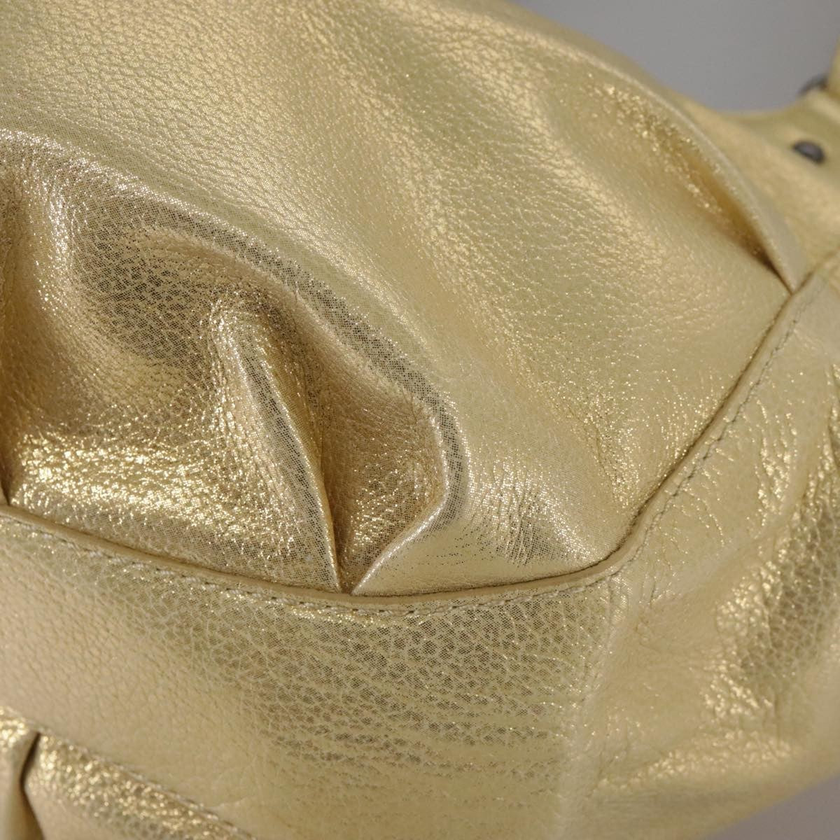 Burberry Blue Label Handbag Leather, GOLD, LEATHER, Handbag