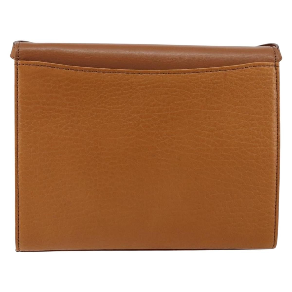 Burberry Vintage Shoulder Bag Leather, BROWN, LEATHER, Shoulder bag