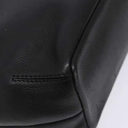 Loewe Vintage Shoulder Bag Leather, BLACK, LEATHER, Shoulder bag