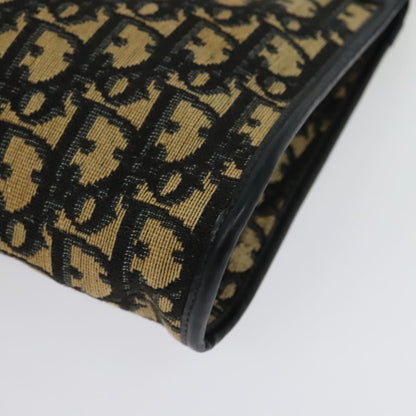 Christian Dior Vintage Trotter Crossbody Bag Canvas, BROWN, CANVAS, Shoulder bag