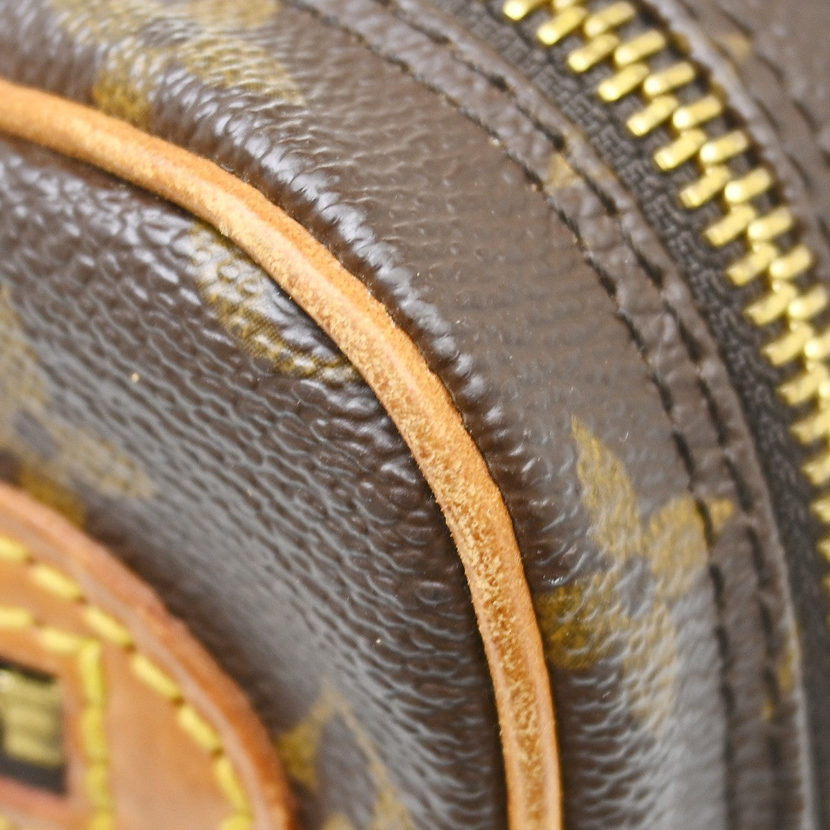 Louis Vuitton Marly Dragonne Clutch Monogram Canvas, Brown, Canvas, Clutch