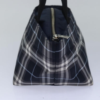 Burberry Nova Check Tote Nylon, NAVY, NYLON, Tote bag