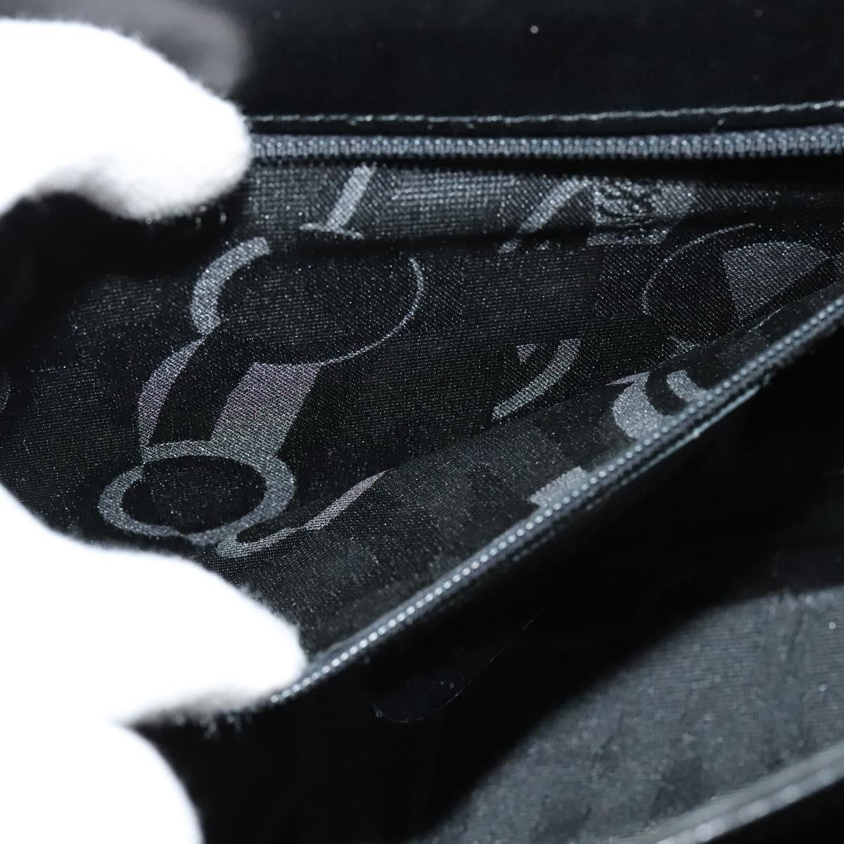 Salvatore Ferragamo Gancini Convertible Top Handle Bag Leather, BLACK, LEATHER, Handbag