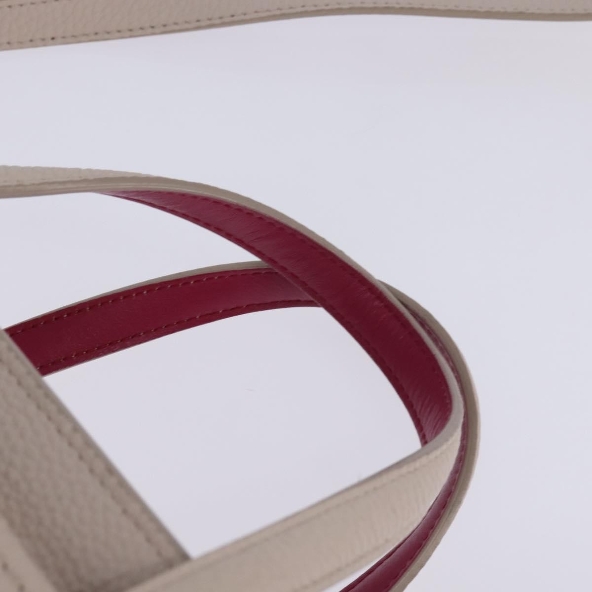 Salvatore Ferragamo Amy Tote Pebbled Leather, BEIGE, LEATHER, Handbag