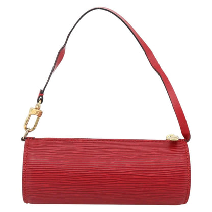 Louis Vuitton Soufflot Pochette Epi Leather, Red, Leather, Clutch