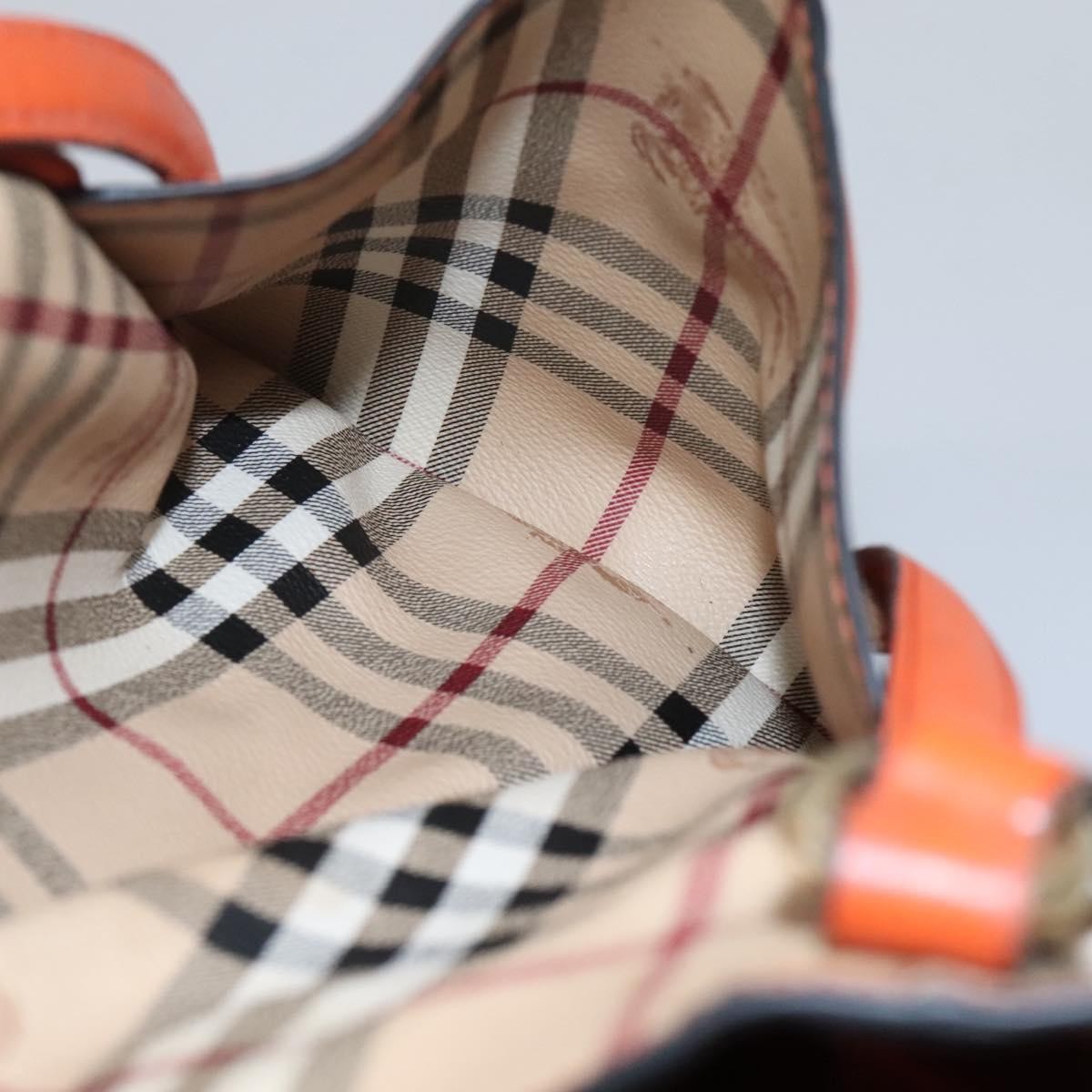 Burberry Canterbury Panels Tote Haymarket Coated Canvas and Leather, BEIGE, CANVAS, Tote bag