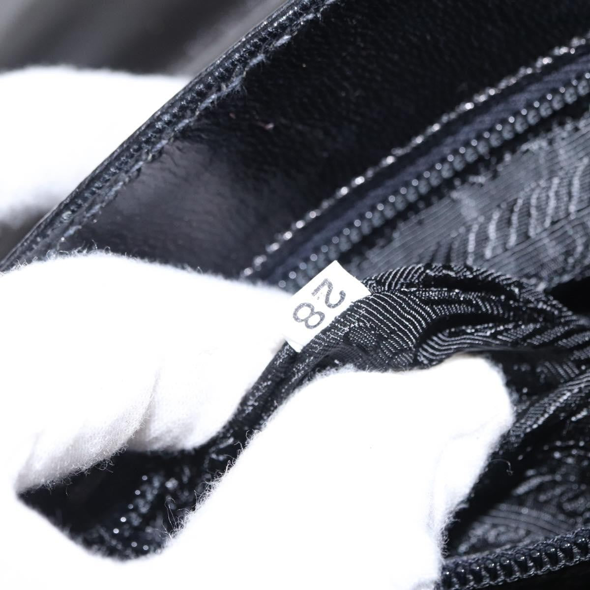 Prada Vintage Handbag Leather, BLACK, LEATHER, Handbag