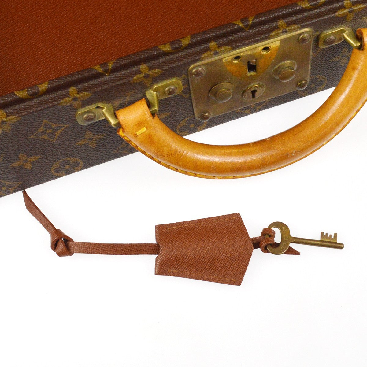 Louis Vuitton President Classeur Briefcase Monogram Canvas, BROWN, CANVAS, Briefcase