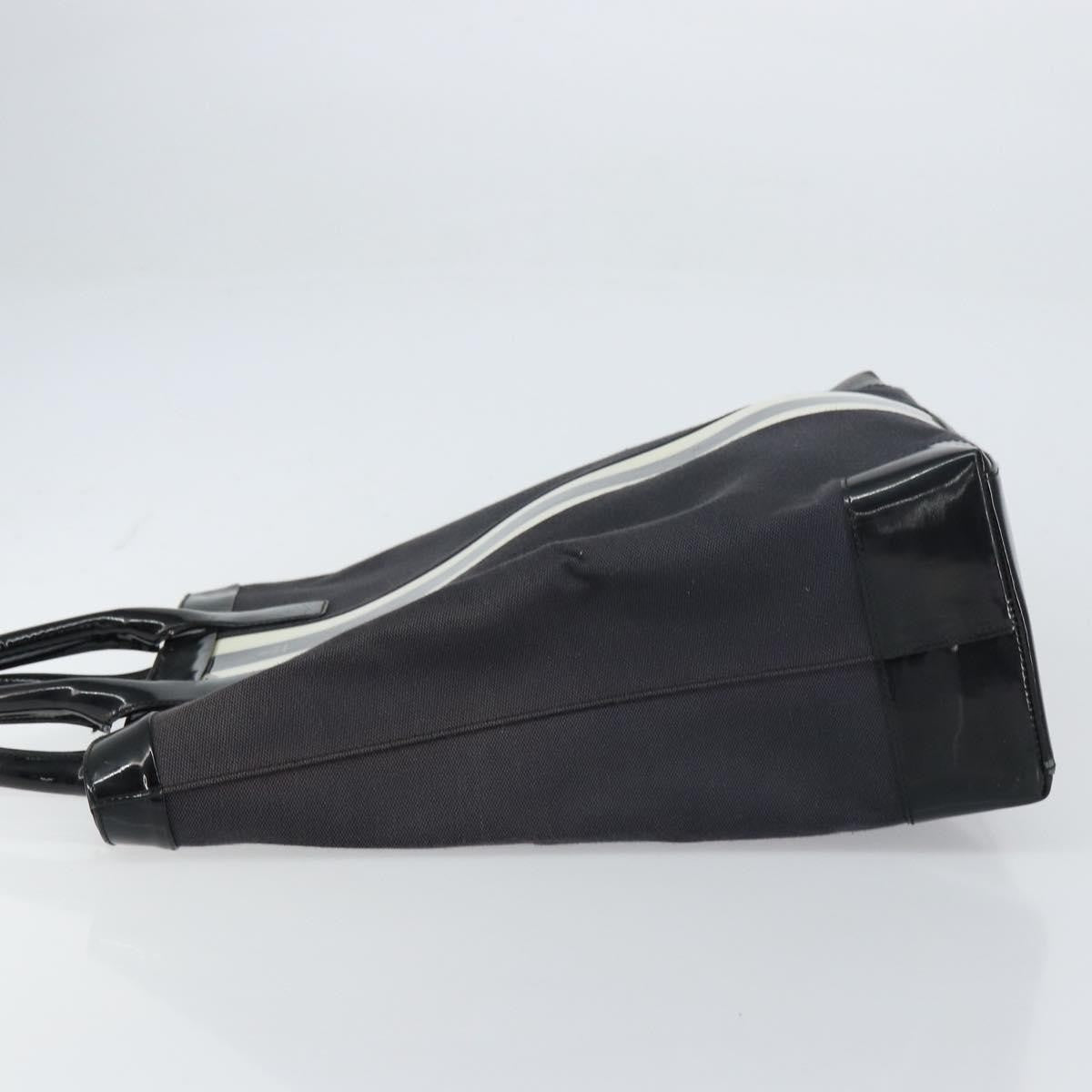 Gucci Vintage tote Canvas, BLACK, CANVAS, Tote bag