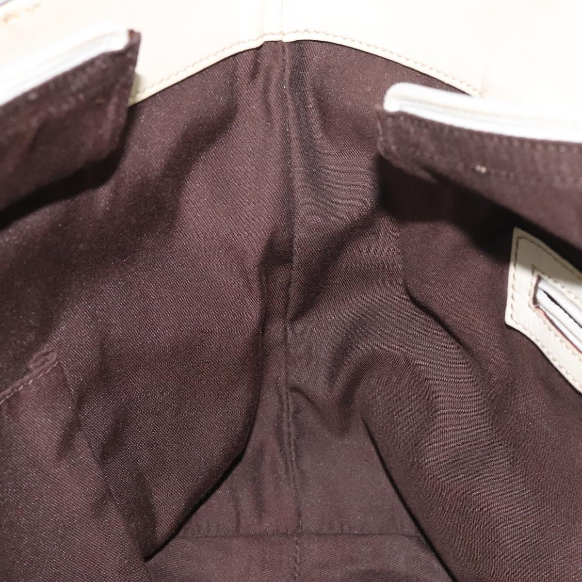 Gucci GG Canvas Bag Canvas, WHITE, CANVAS, Tote bag