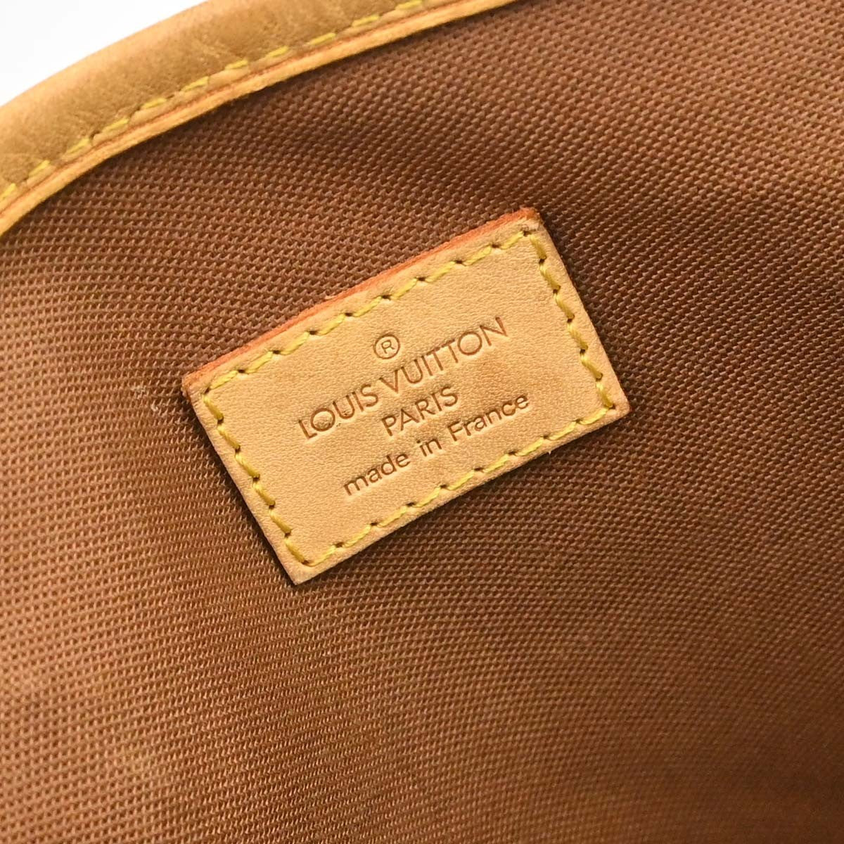 Louis Vuitton Batignolles Handbag Monogram Canvas, Brown, Canvas, Tote Bag