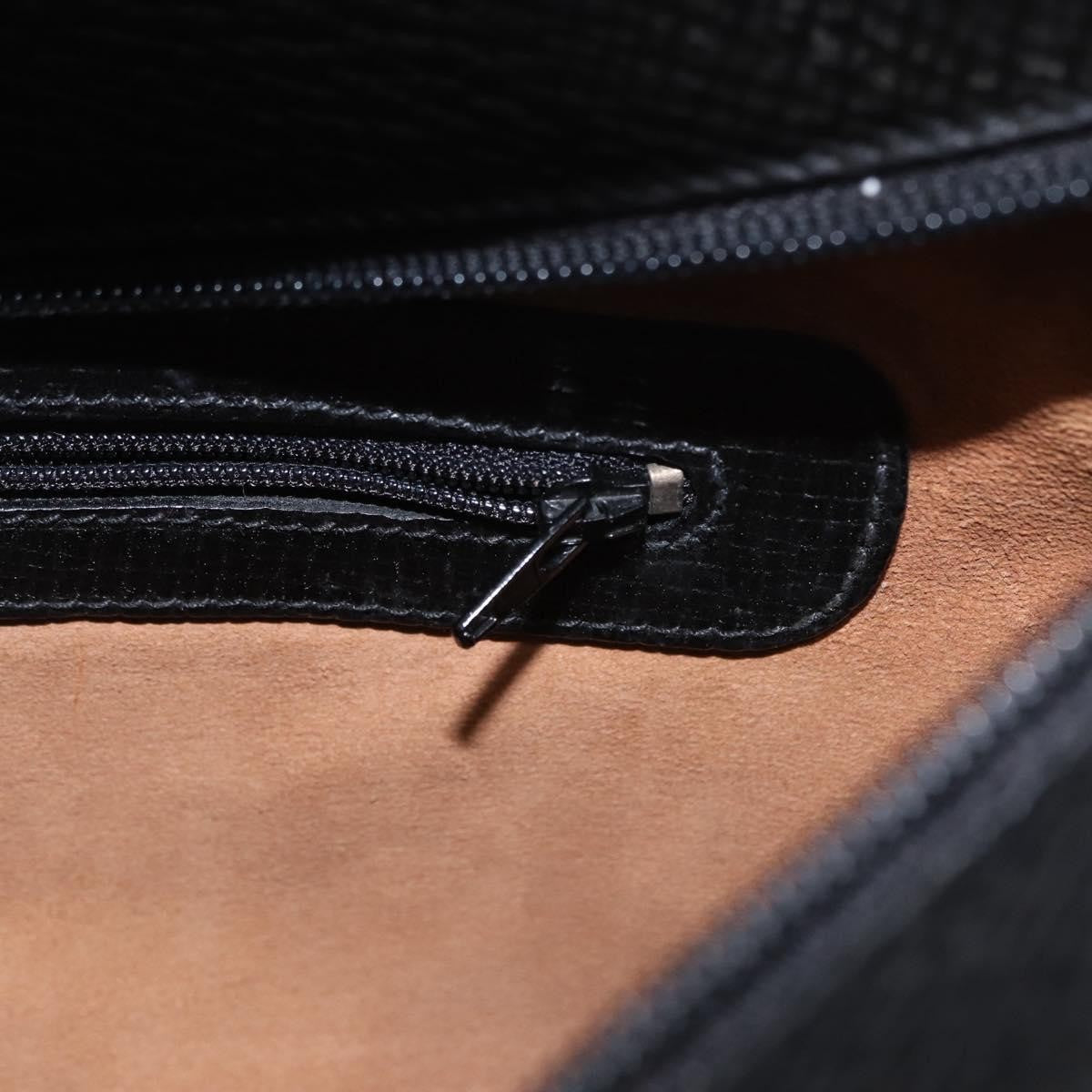 Loewe Vintage Shoulder Bag Leather, BLACK, LEATHER, Shoulder bag