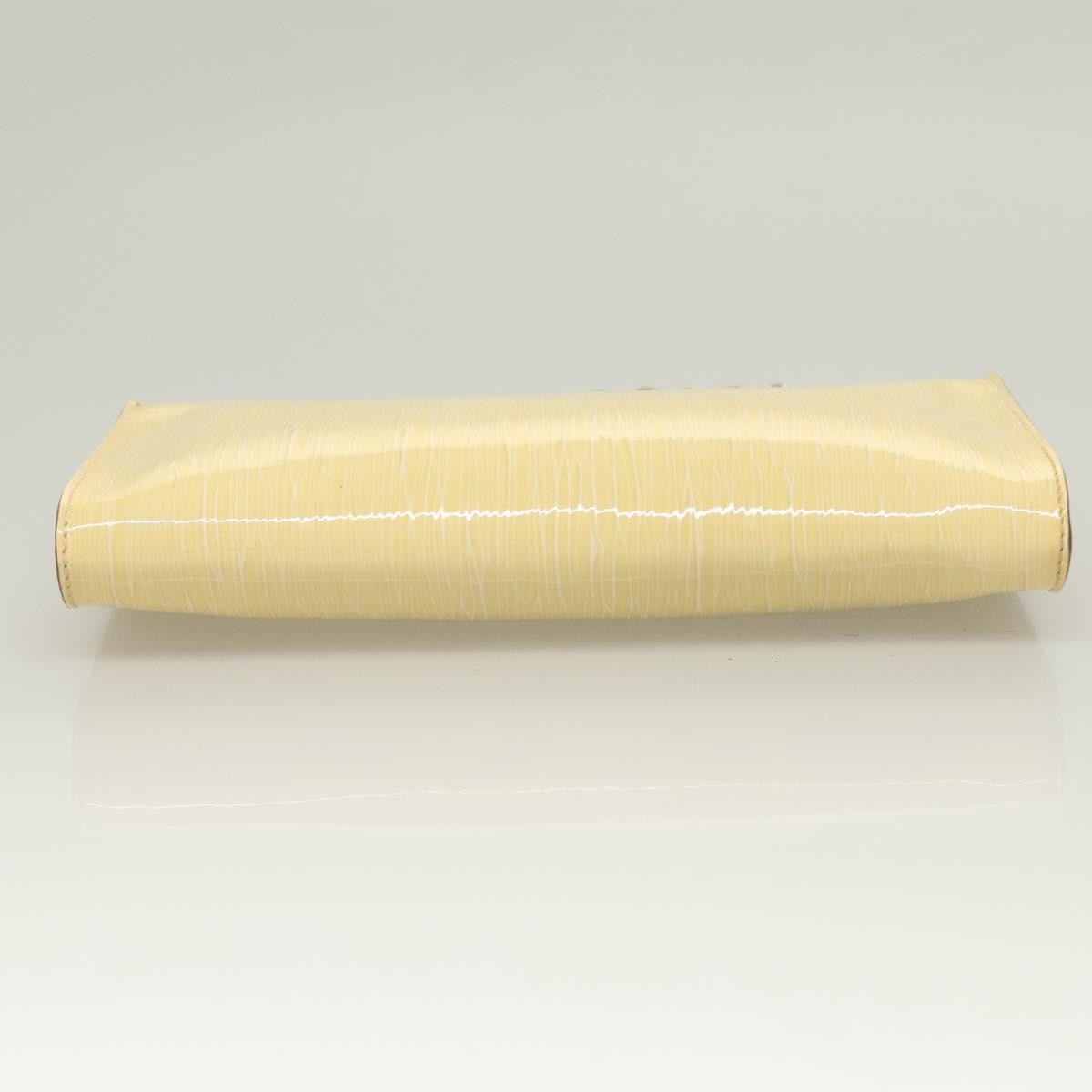 Salvatore Ferragamo Vala Shoulder Bag Patent Leather, YELLOW, PATENT_LEATHER, Shoulder bag